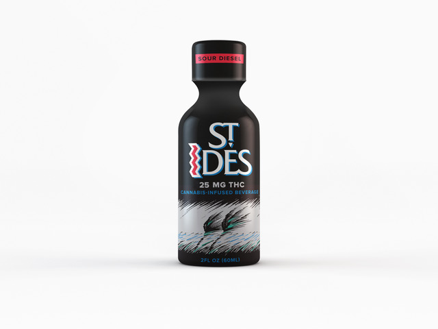 Strawberry Lemonade 40mg Sour Diesel 60ml Shot