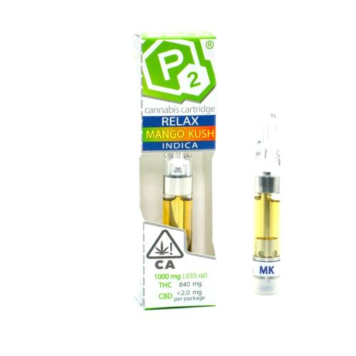 Mango Kush 0.5g Vape Cartridge from PureExtracts on