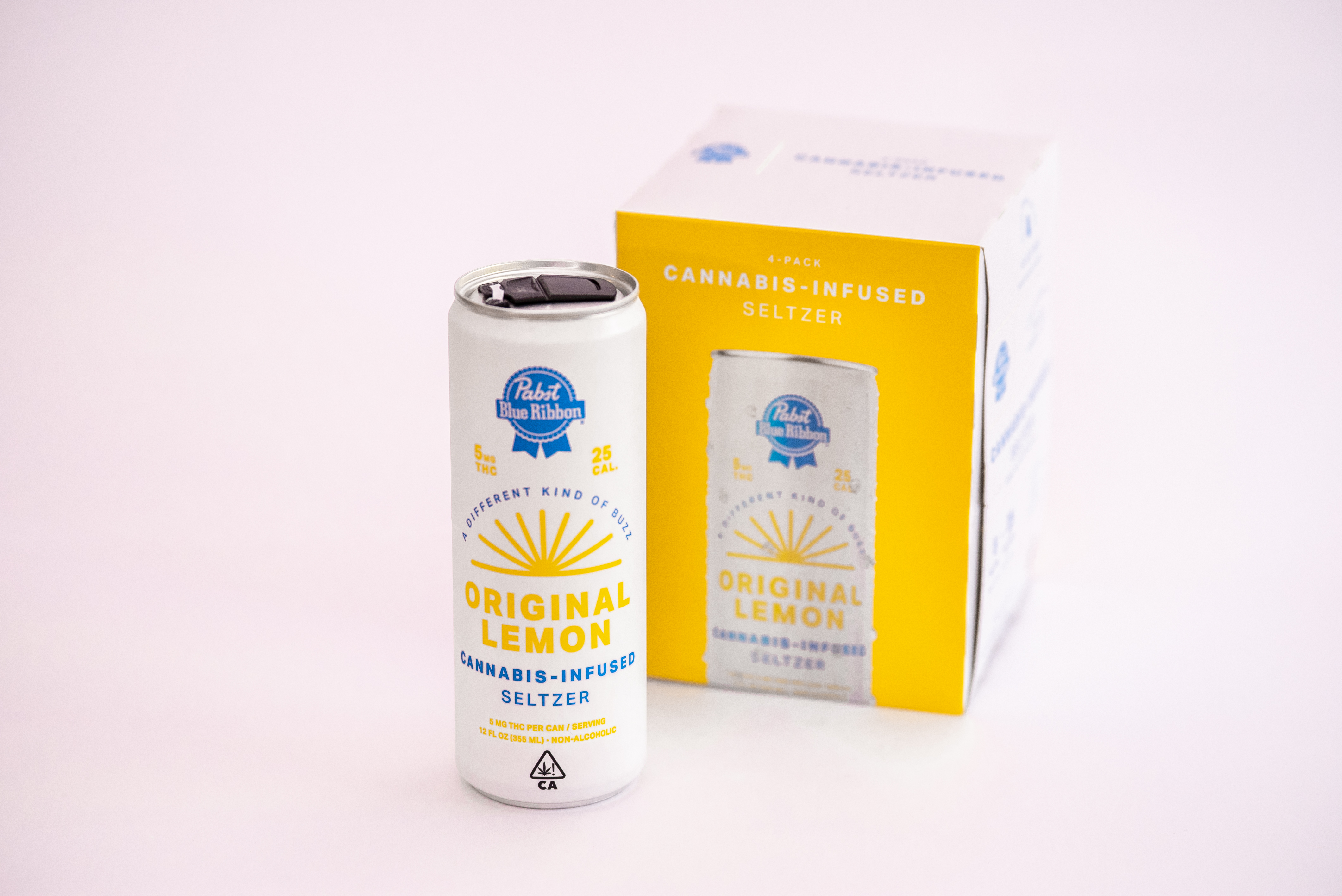 Lemon Seltzer 12 Oz. Can 4 Pack