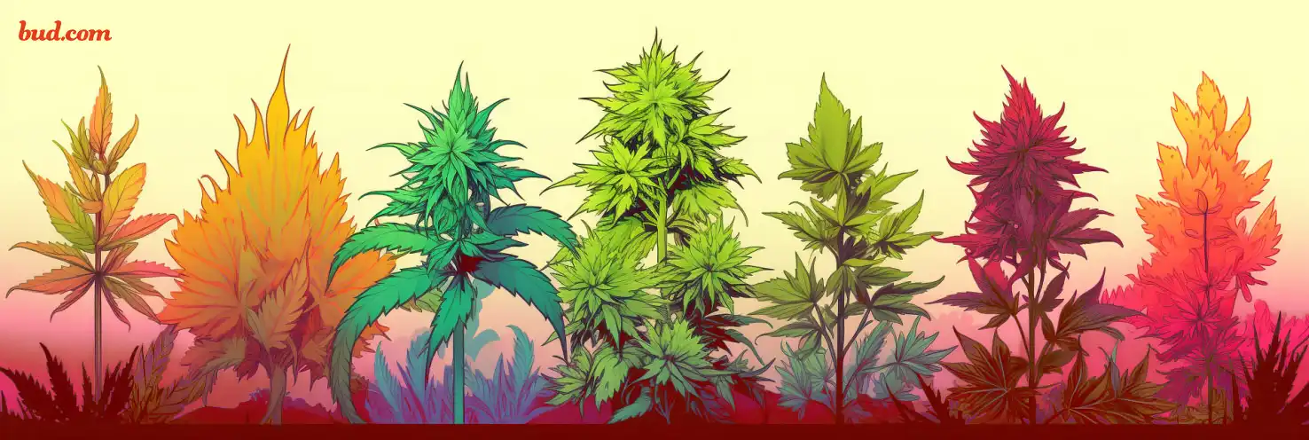 where do cannabis strains come from?